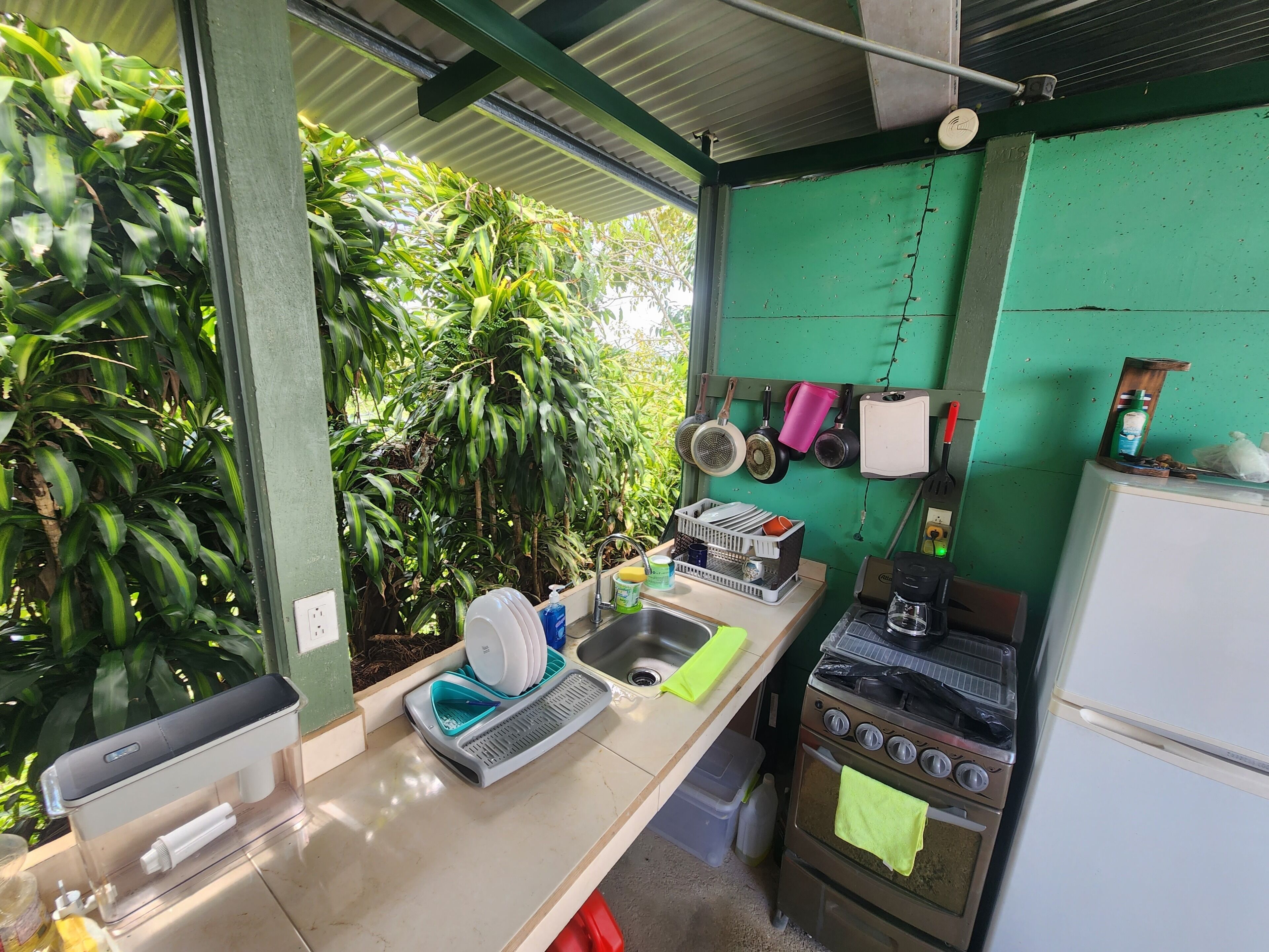 舒適帳篷, 山景 | 私人小型廚房
