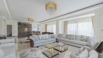 Luksus-villa - 6 soveværelser - privat pool | Opholdsområde