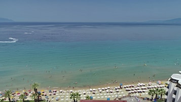 Quarto casal clássico, vista para o mar | Praia | Perto da praia, toalhas de praia
