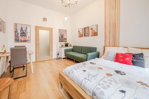 Room - Perfect 1-bedroom apartment in the heart of Hlavní město Praha (Hlavní město Praha)