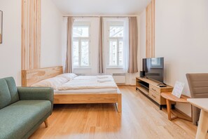 1 Schlafzimmer, Bügeleisen/Bügelbrett, Internetzugang, Bettwäsche