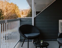 Estudio Deluxe, balcón, vistas al patio | Vistas desde la habitación