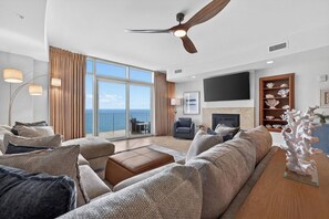 Smart TV, fireplace - NEW!  Beach Luxury ~ Turquoise Place C2203 ~ Balcony Hot Tub & TV! (Orange Beach)