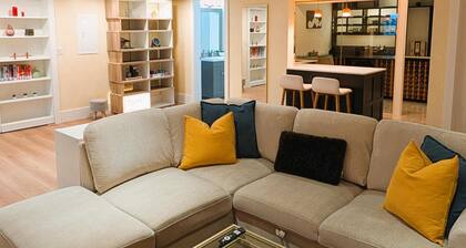 Cozy and modern guest suite with private patio.