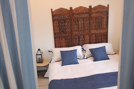 1 bedroom, iron/ironing board, travel cot, free WiFi. Two-room apartment