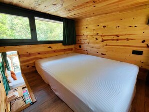 經典單棟小屋, 河景 | 客廳