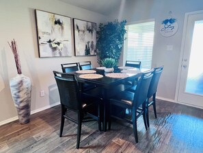 Dining - Family Retreat / 3BR Home w/ Yard & Comfort (Spring)