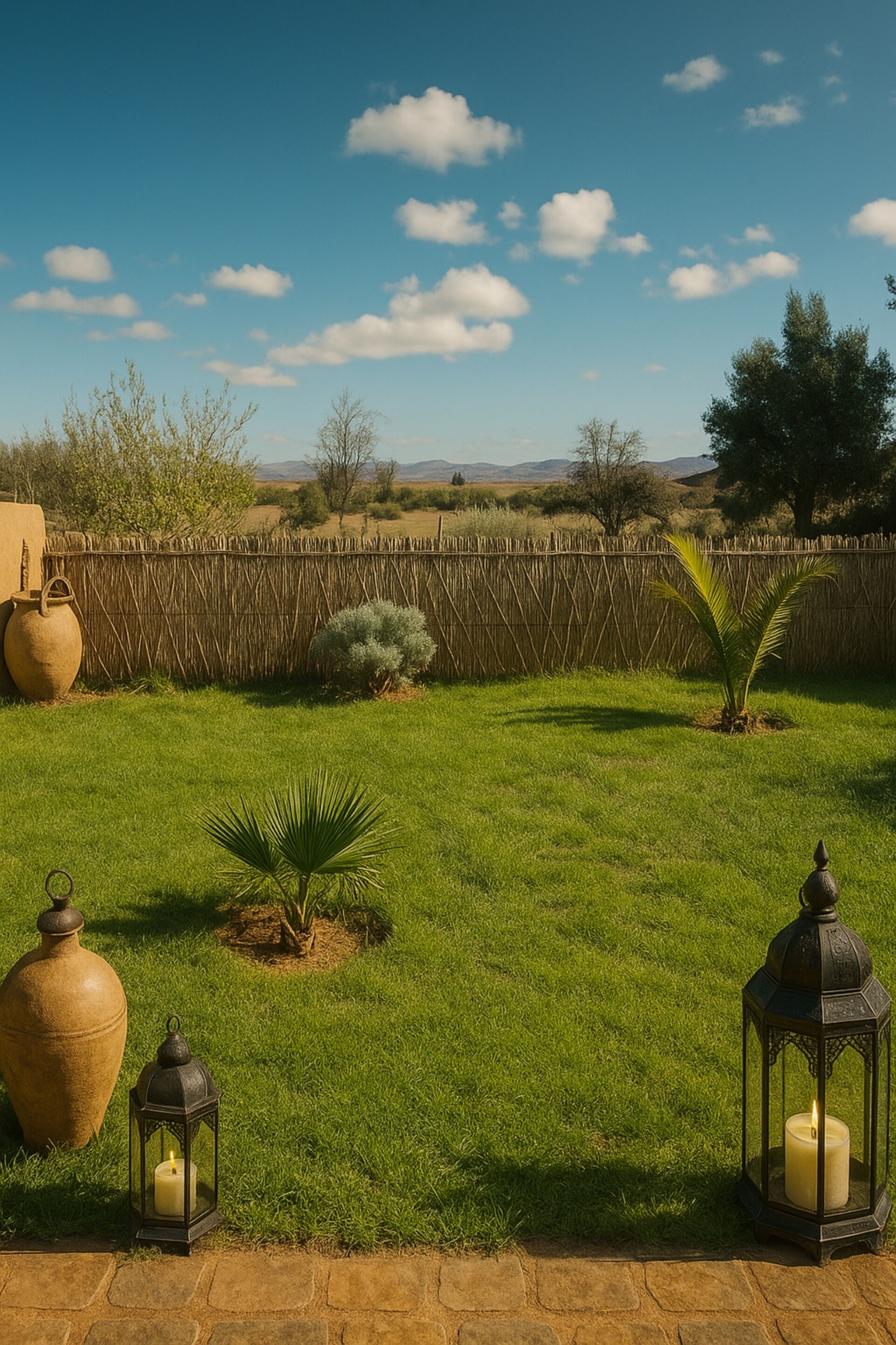 Enceinte de l’hébergement