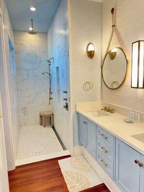 Bathroom - Sea Glass - Rosemary steps from the beach! Prime location, Beach/Pool Access (Alys Beach)
