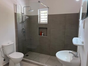 Shower, hair dryer, towels, toilet paper - Compact villa central to the island (Willemstad)