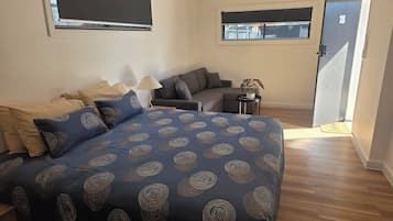 Deluxe-studiosuite - flere senge - ikke-ryger - køkken