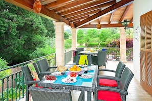 Restaurante al aire libre