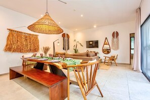 Interior - Casa Heaven: Serene Villa with Pool (Tulum)