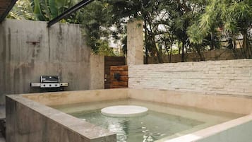 Baignoire à remous extérieure