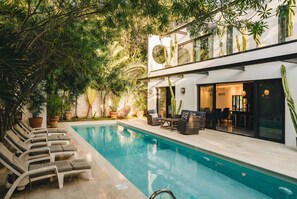 Pool - Ethan: Refined Boho Villa with Private Pool (Tulum)