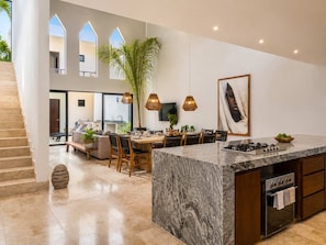 Interior - Villa con Limpieza Concierge y  Jacuzzi (Tulum)