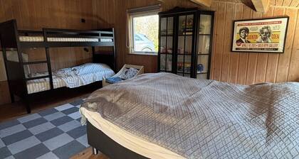 Bright summer house only 300 m from the water