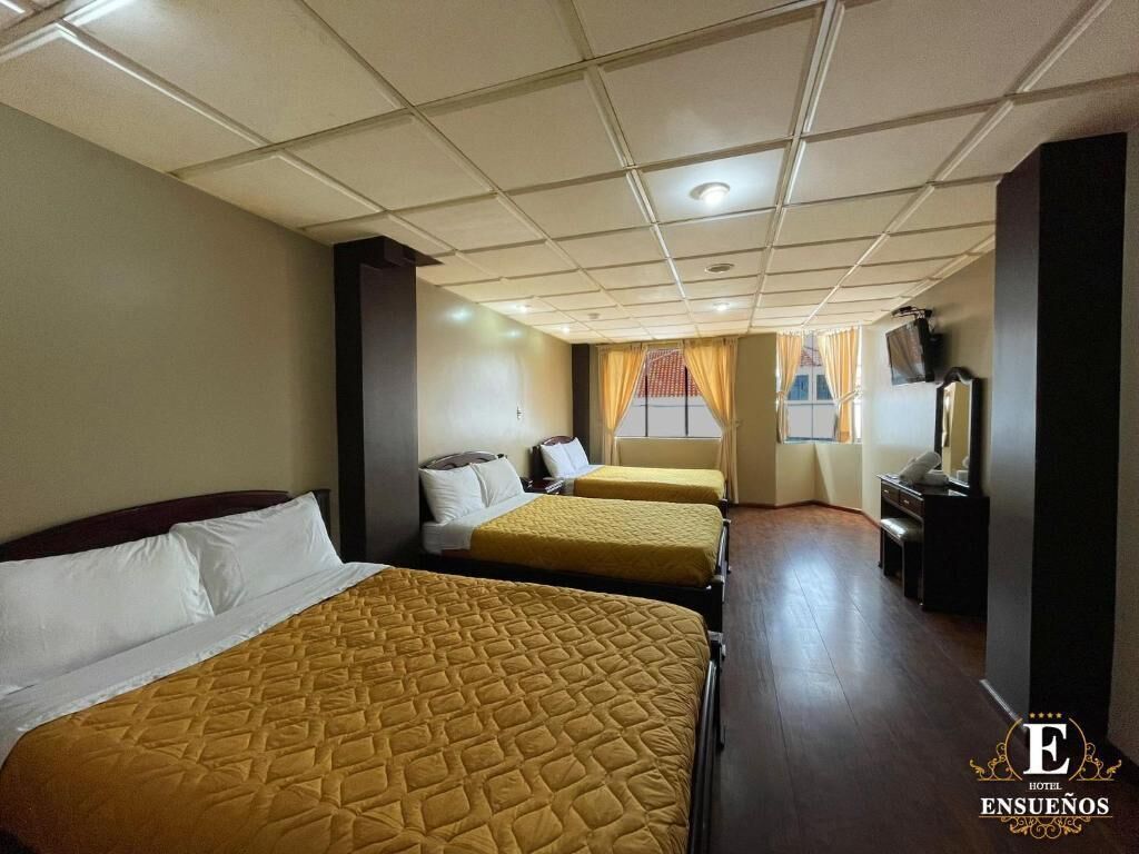 Familierom, flere senger, kjæledyr tillatt, byutsikt