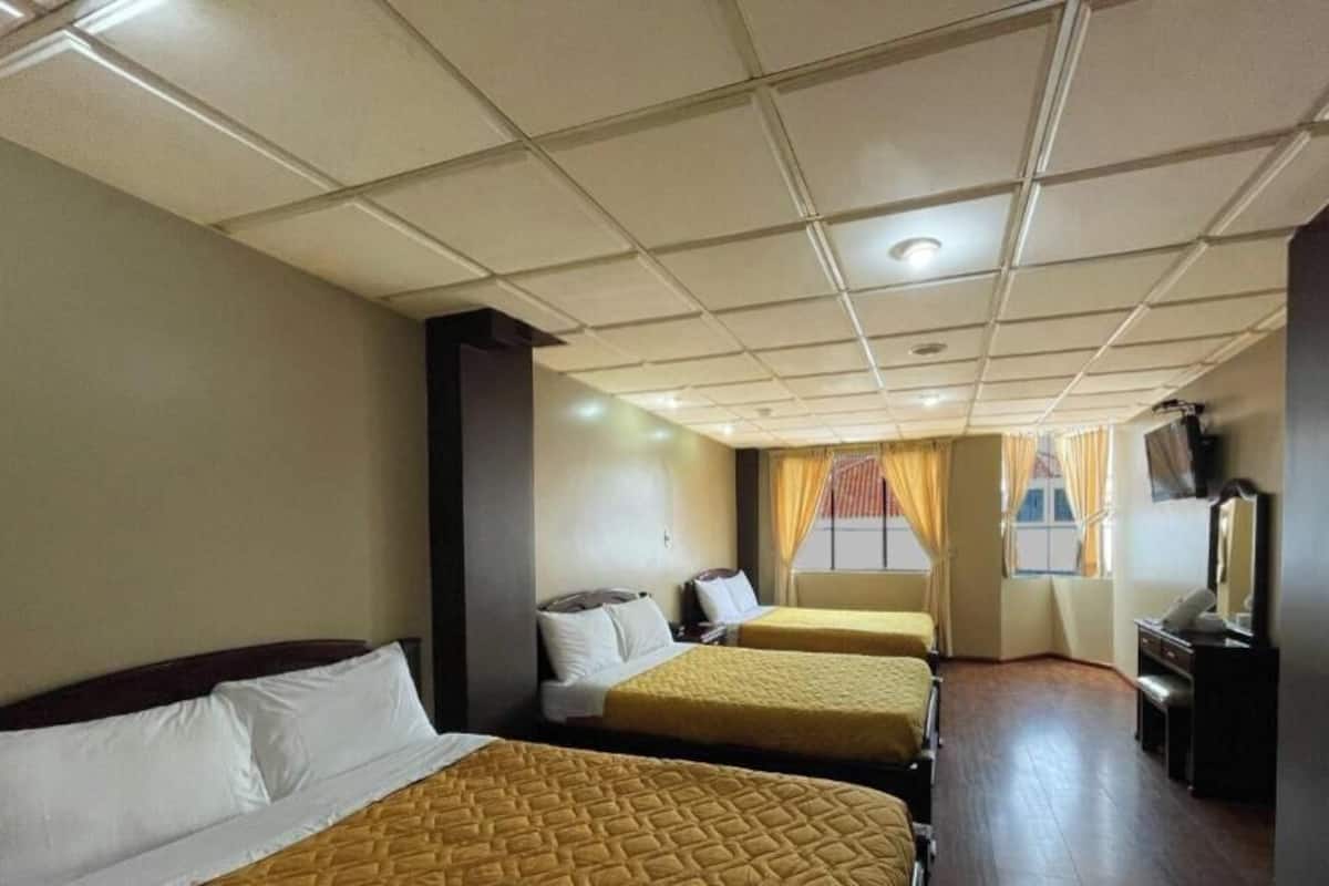 Family Room, Multiple Beds, Pets Allowed, City View | Iron/ironing board, free WiFi