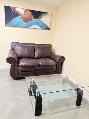 Living area - Two Bedrooms Basement Apartment - Heartland Area (Mississauga)