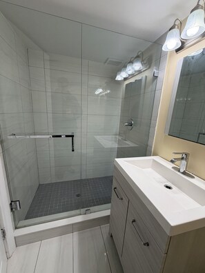 Bidet, towels, soap, toilet paper - Two Bedrooms Basement Apartment - Heartland Area (Mississauga)