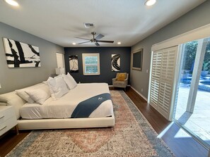 4 habitaciones, tabla de planchar con plancha y wifi gratis 