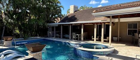 Piscine chauffée