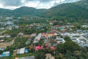 Aerial view - Private Bungalow On Small Peaceful Resort V247 (Chalong)