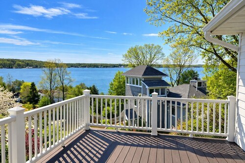Walkable Egg Harbor Retreat with Water Views