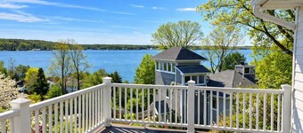 Walkable Egg Harbor Retreat with Water Views