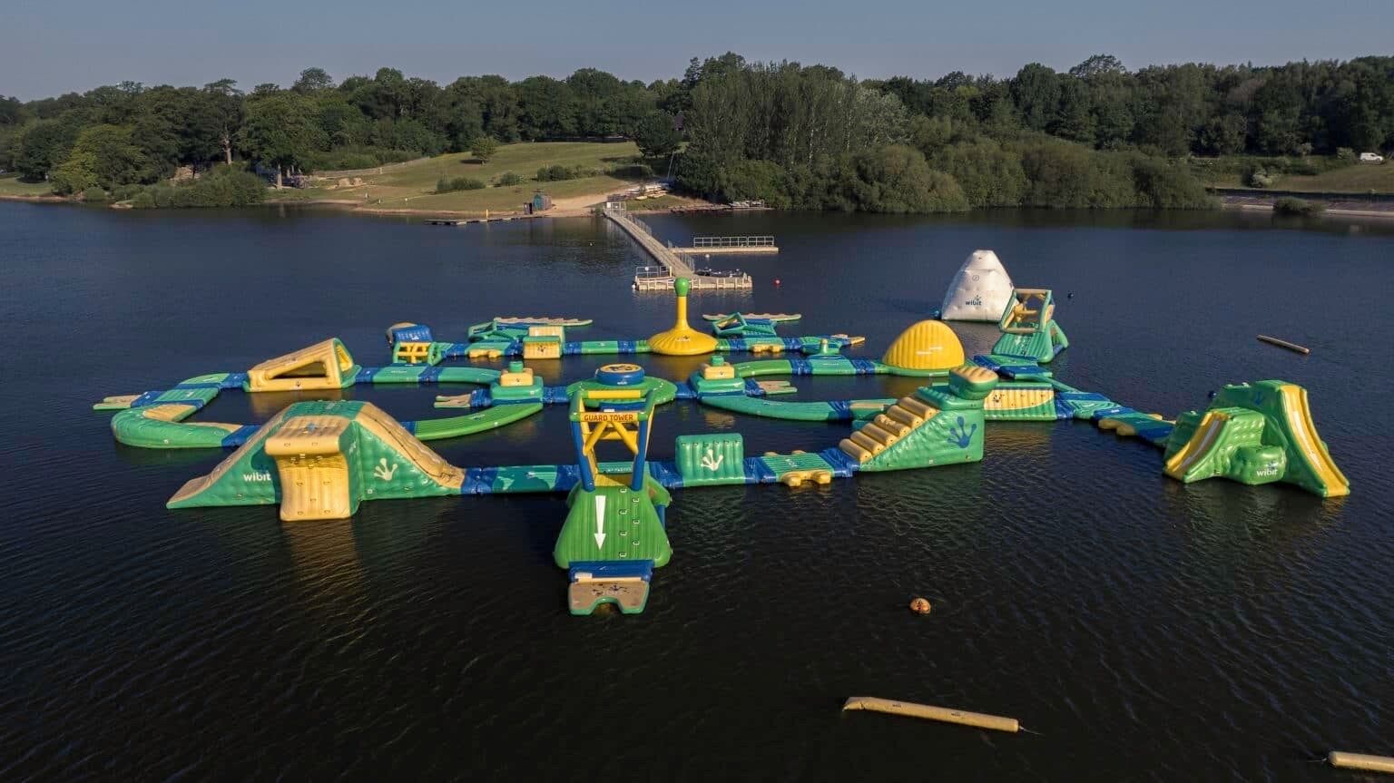 Aqua Park at Bewl Water