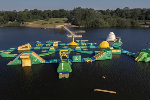 Aqua Park at Bewl Water