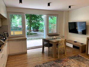 Apartment | Living room - Apartment With Garage Near the Sea, Swinoujscie (Swinoujscie)