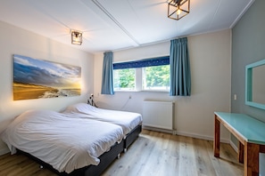 2 chambres, draps fournis