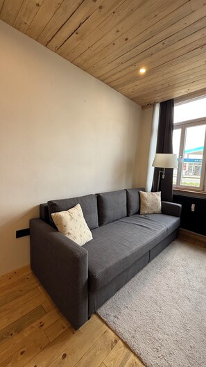 Living area - ALL IN Apartments Rustic Clay ecologically perfect (Marktbreit)