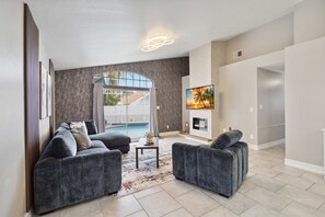 Design House, 4 Bedrooms, Lanai | Living area - Disney-Themed Family Home in Kissimmee (Kissimmee)