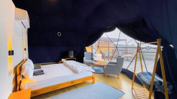 Barraca econômica, para não fumantes