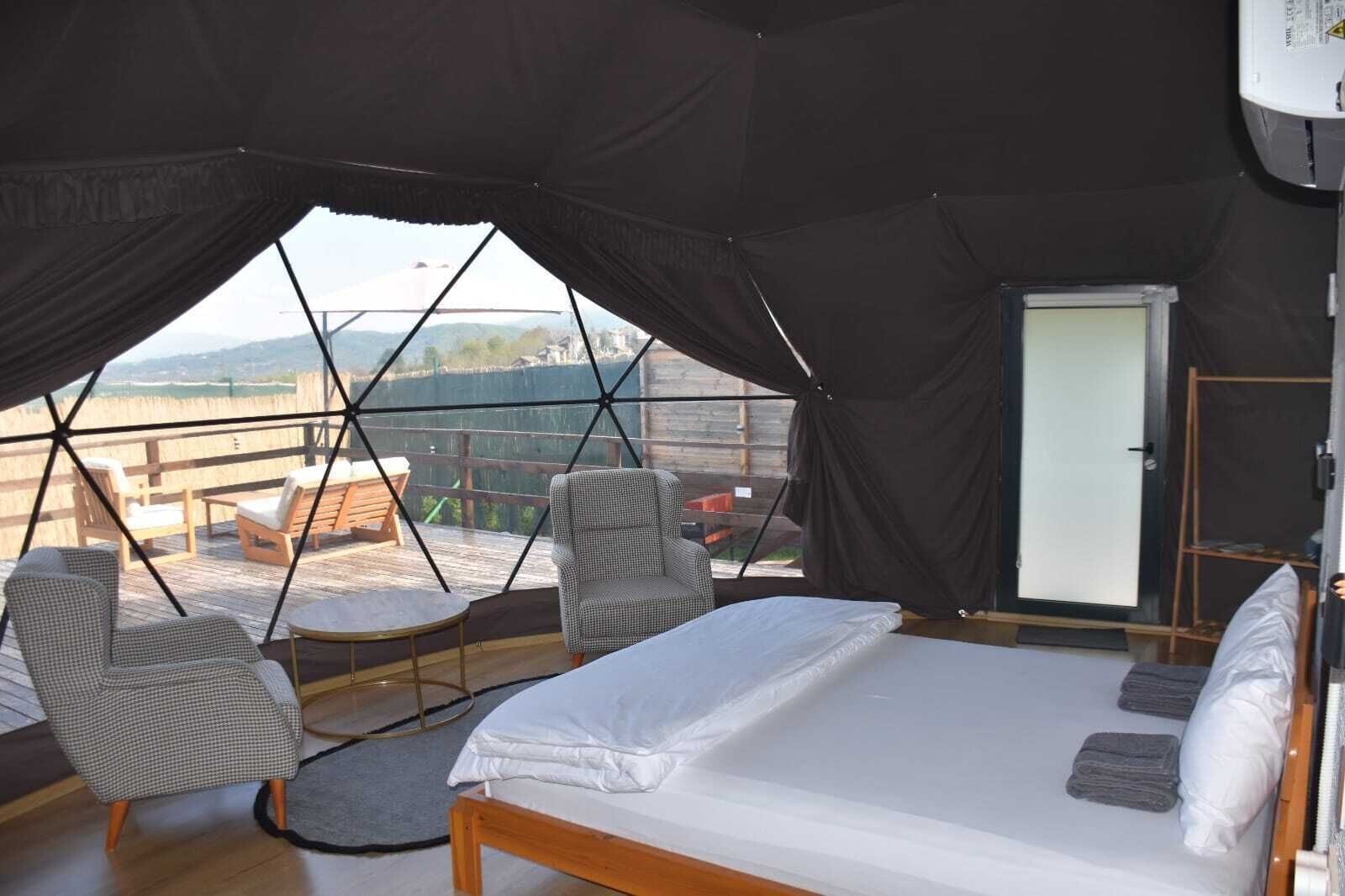 Isitmali havuzlu jakuzili dome | Premium bedding, memory foam beds, free cribs/infant beds
