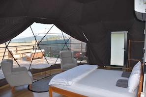 Isitmali havuzlu jakuzili dome | Premium bedding, memory foam beds, free cribs/infant beds - new dome house (Sapanca)