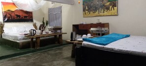 Economy-værelse til 3 personer - bjergudsigt