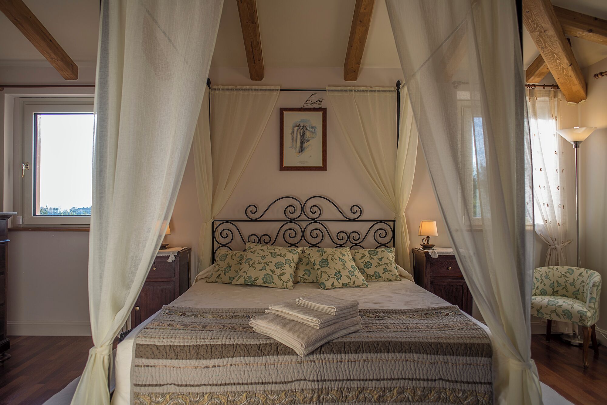 Habitación doble superior, vistas al jardín