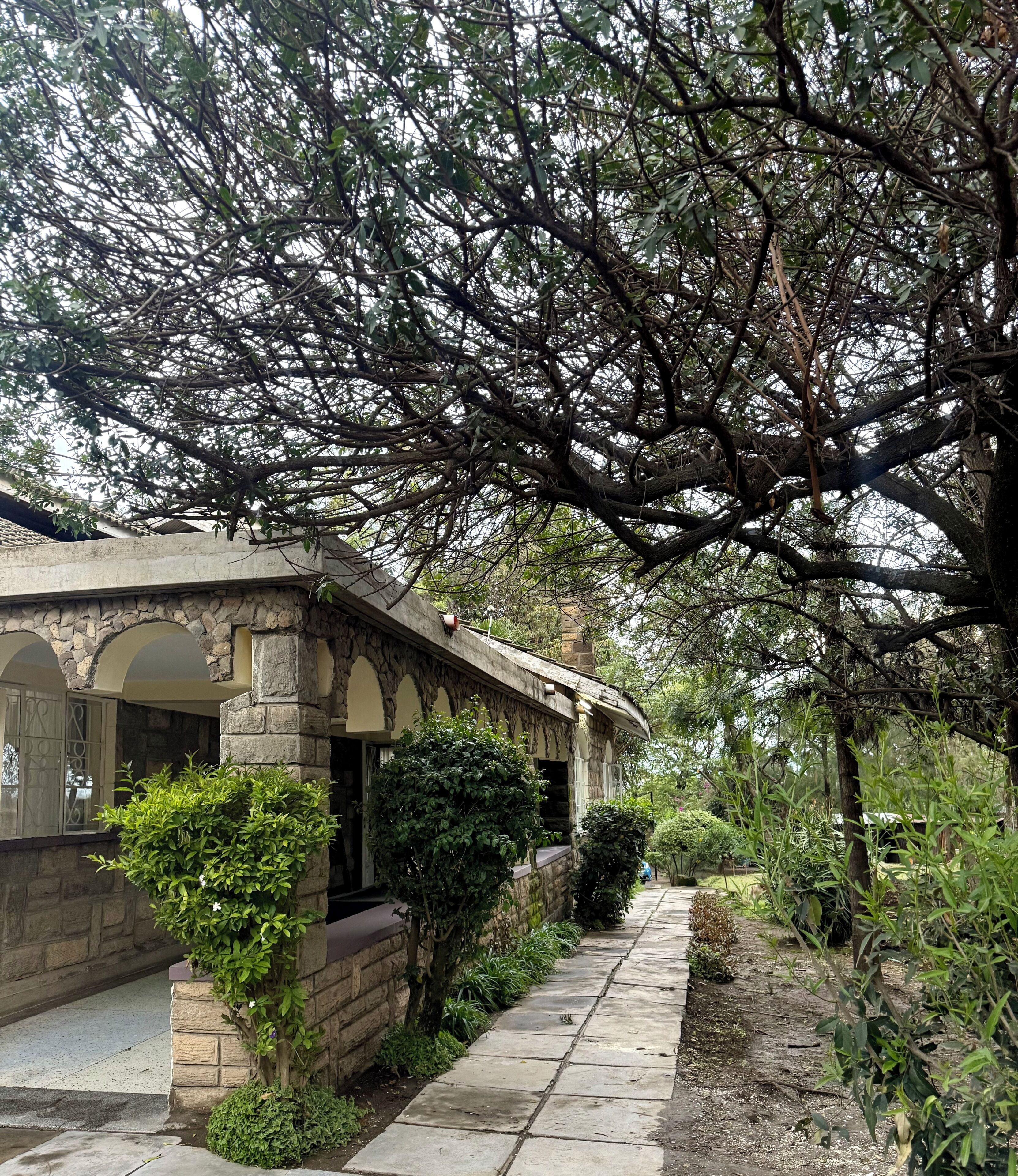 Enceinte de l’hébergement