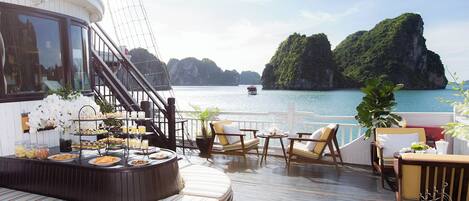 Restauration en plein air