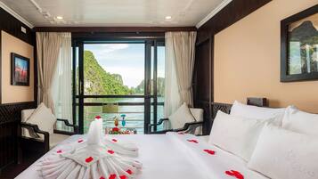 Tremannsrom – executive, balkong, havutsikt