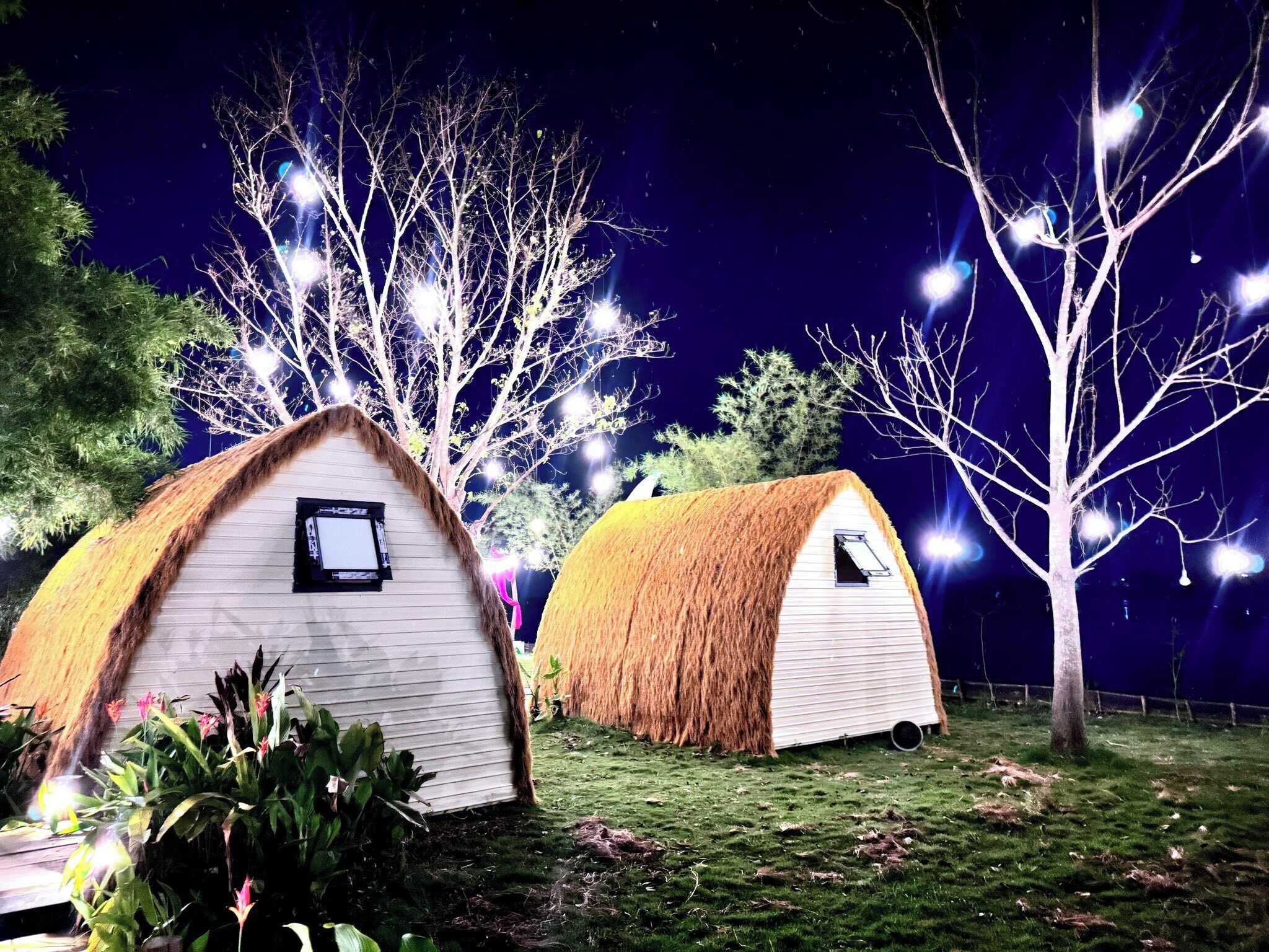 Tienda de campaña básica, vista al río, en el área del jardín | Caja de seguridad en la habitación, muebles diferentes y wifi gratis 