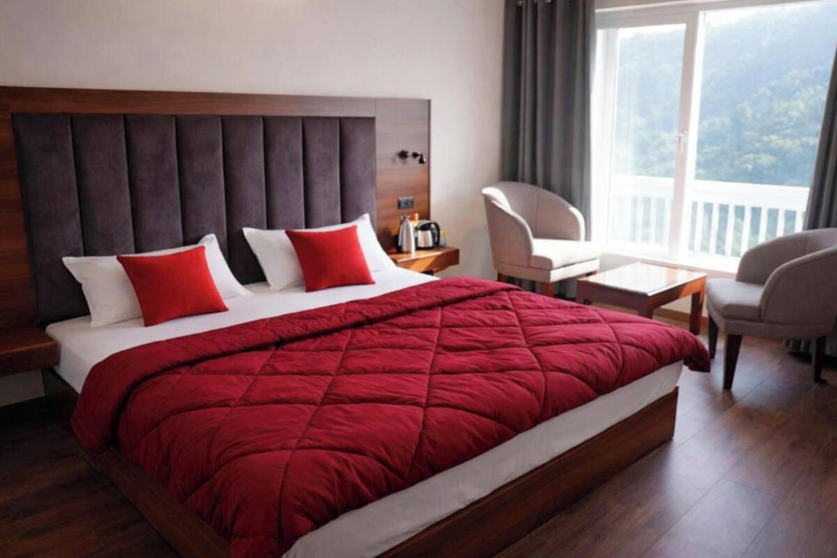 Deluxe Double Room, Balcony, Lake View | View from room