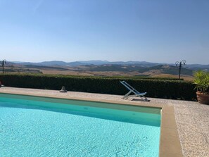 Outdoor pool - Authentische Toskana für Tierfreunde (Volterra)