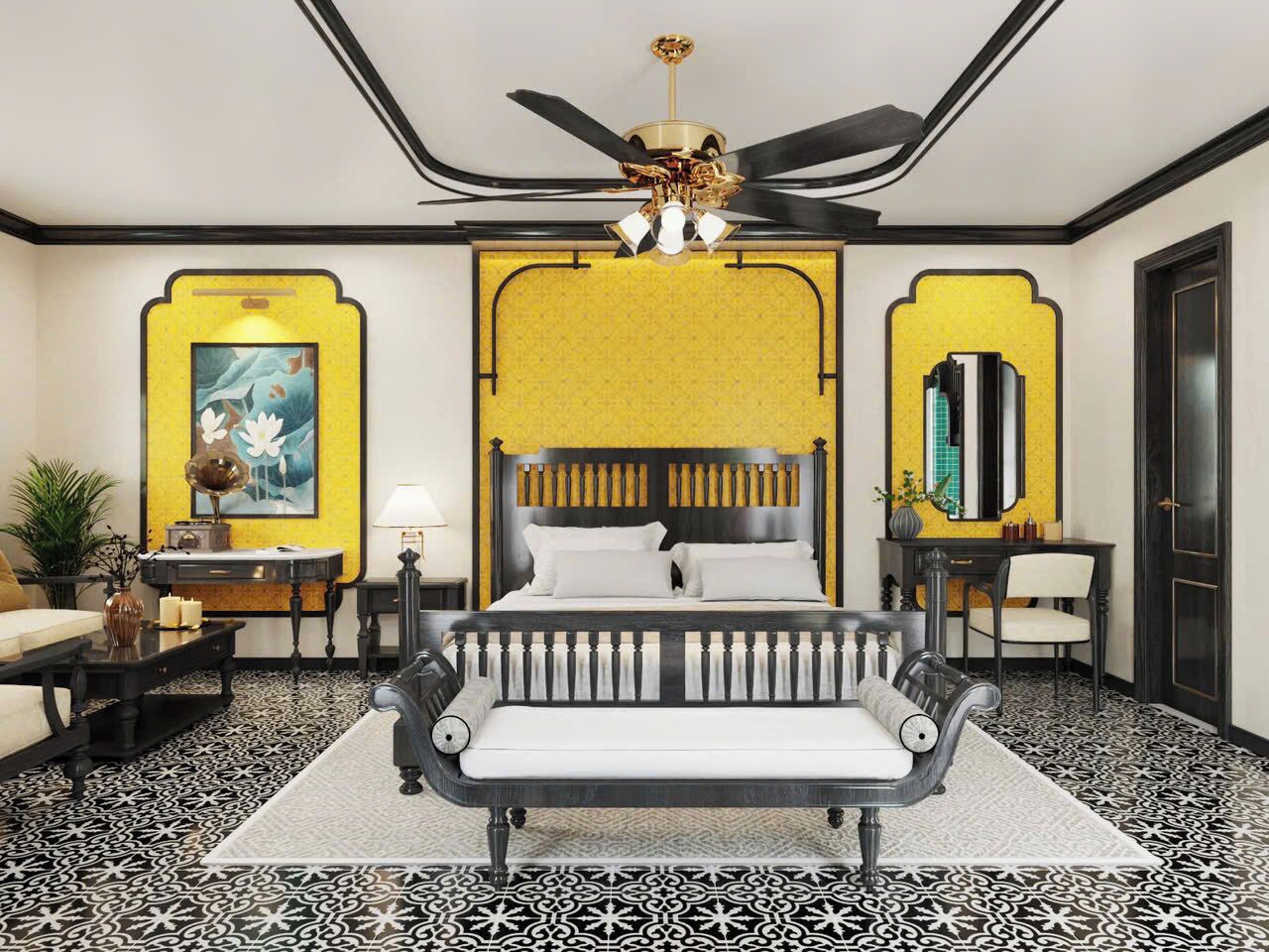 Superior Double Room, Balcony, Pool View