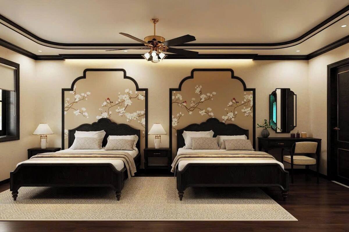 Family Double or Twin Room, Balcony, Pool View