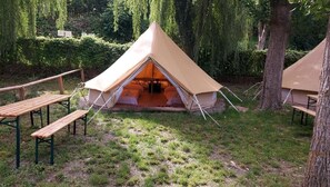 Tent, Patio, Garden View | Outdoor dining